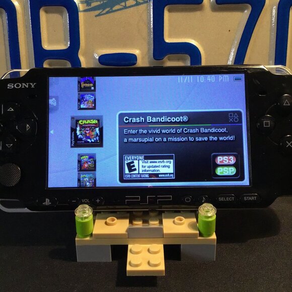 Sony PSP 3001 with Charger, Memory Stick, & Games - Picture 9 of 11